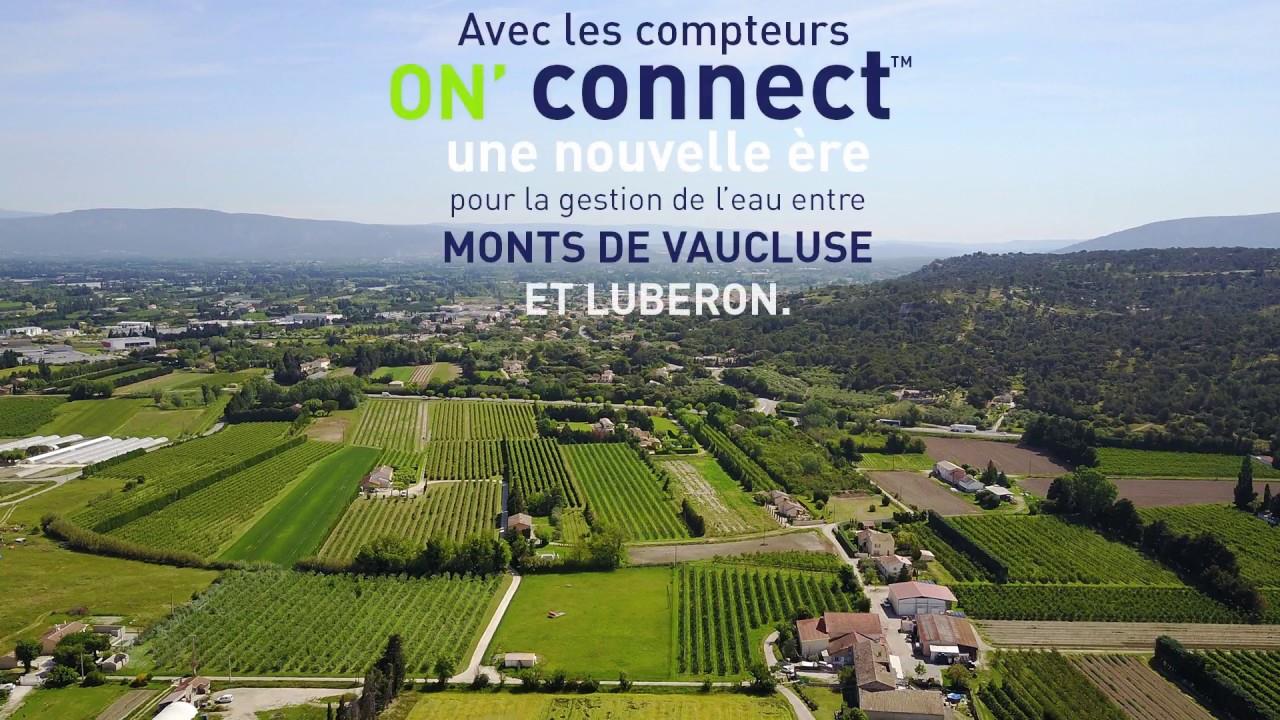 Déploiement des compteurs ON’connect™ avec le Syndicat des eaux de Durance Ventoux- SUEZ France