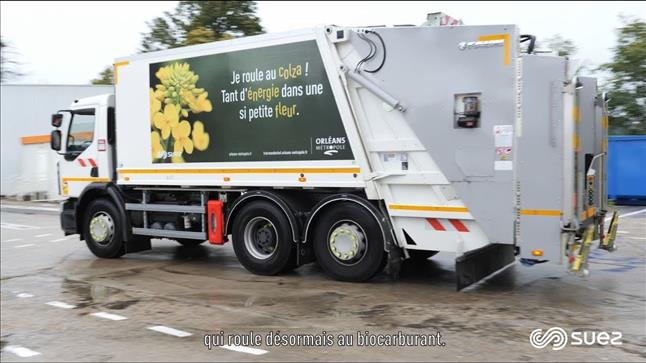 Collecte des déchets pour Orléans métropole : du colza pour carburant - SUEZ