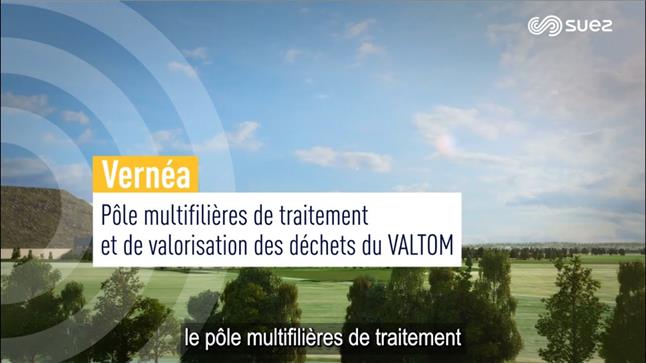VERNEA - Pôle multifilières de traitement et de valorisation des déchets du VALTOM