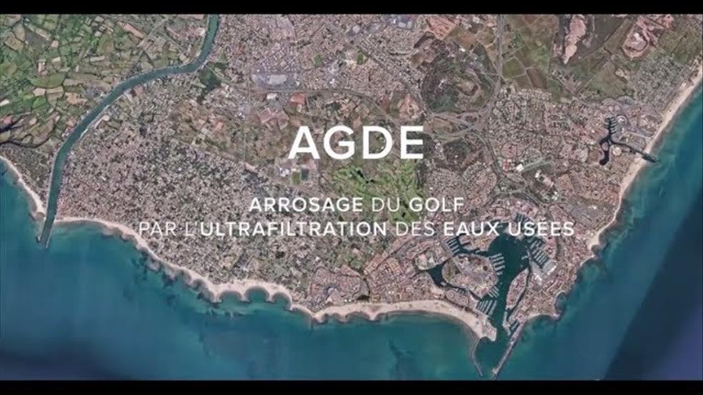 Arrosage du golf par ultrafiltration des eaux usées - SUEZ France